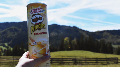 Pringles verandert haar oude logo