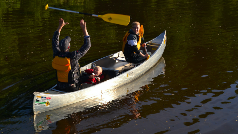Kanoën voor beginners bij Kanovereniging Flevo Hoorn.