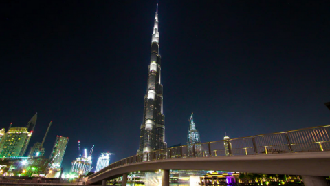 Koppel geeft 80.000 euro uit om geslacht van baby op de Burj Khalifa te onthullen